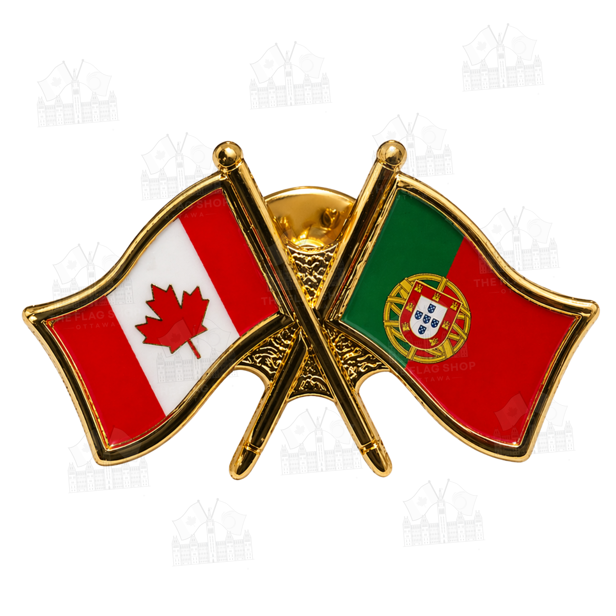 Canada x Portugal Friendship Pin