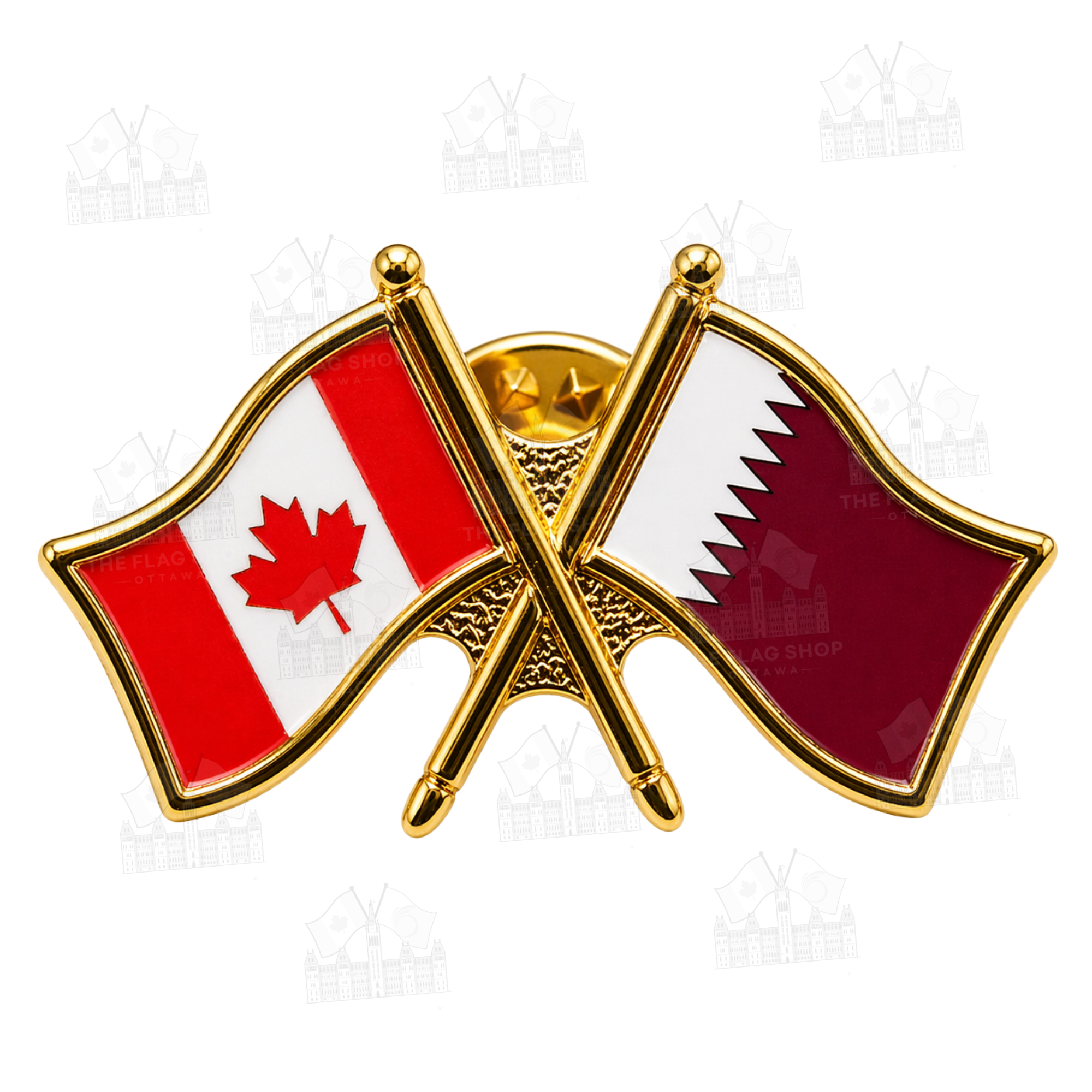 Canada x Qatar Friendship Pin