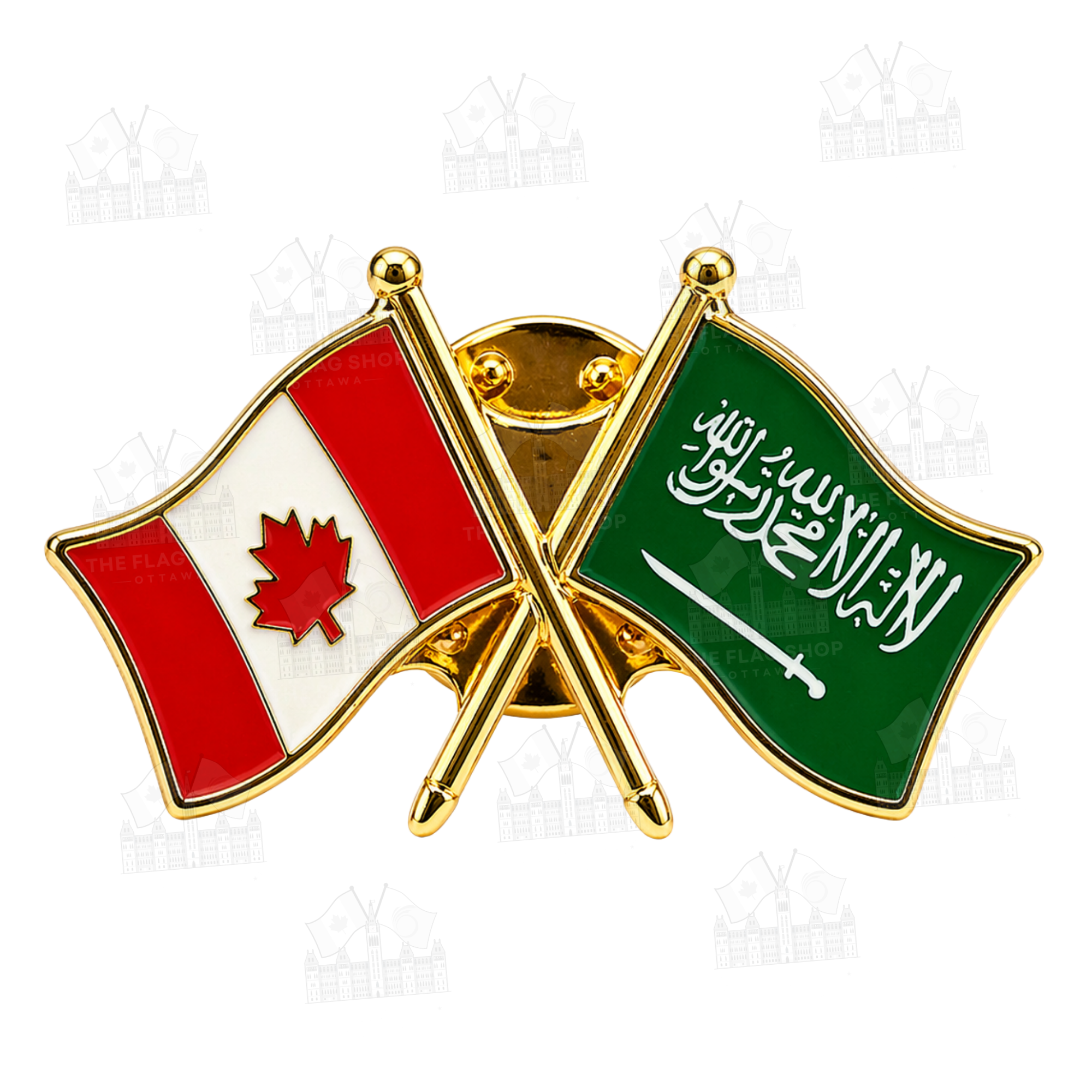 Canada x Saudi Arabia Friendship Pin