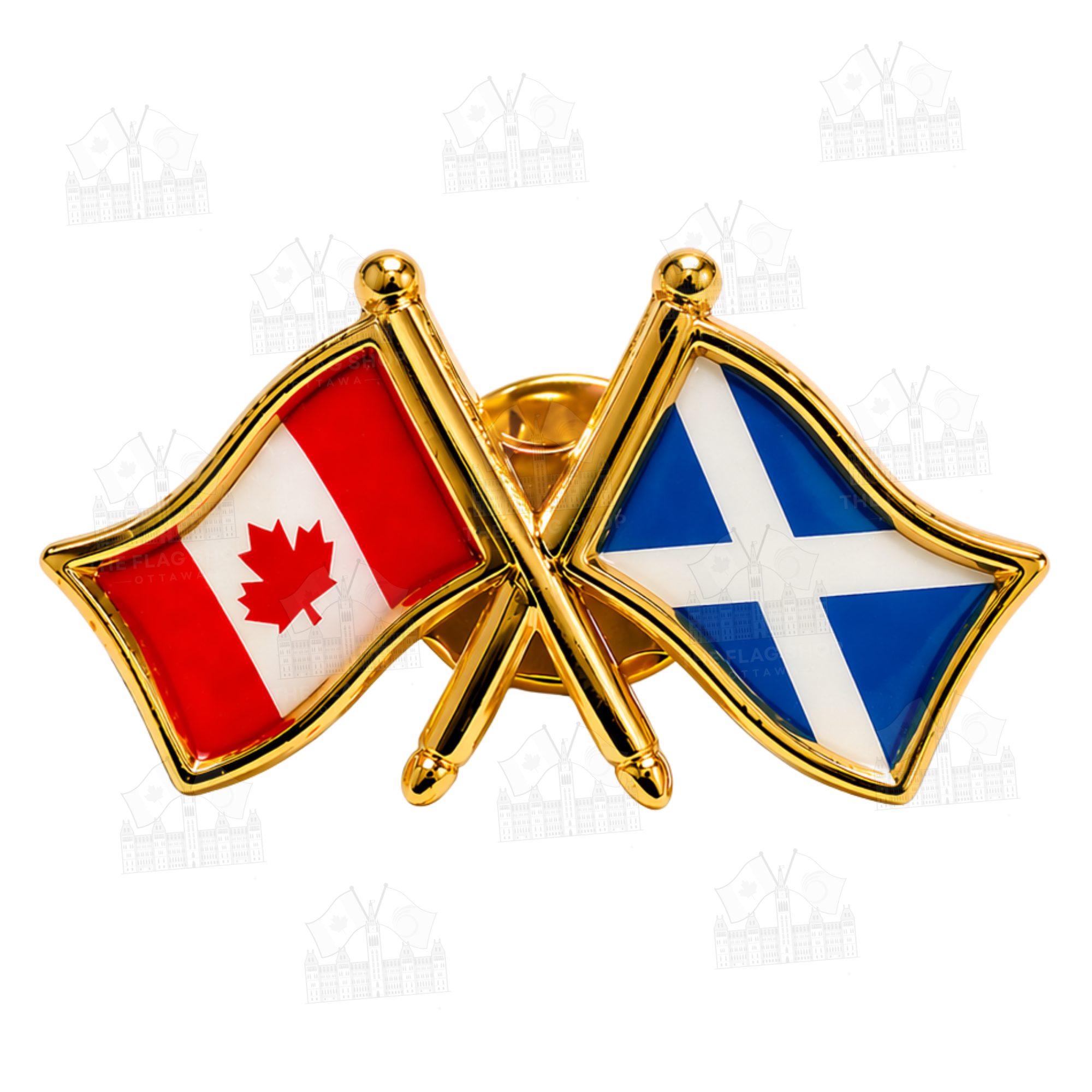 Canada x Scotland Friendship Pin