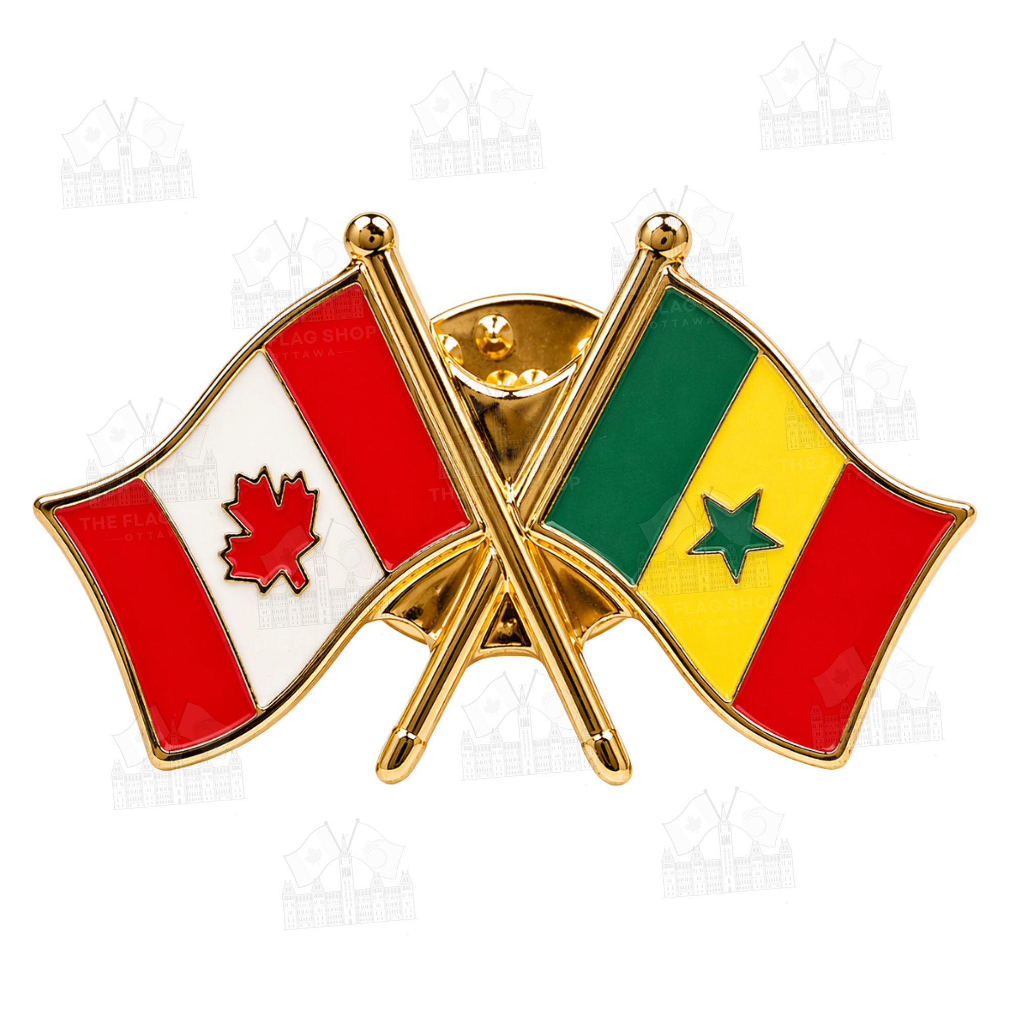 Canada x Senegal Friendship Pin