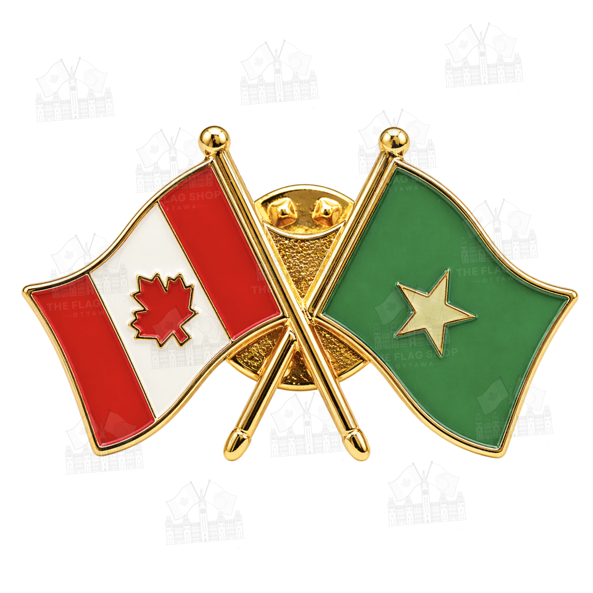 Canada x Somalia Friendship Pin