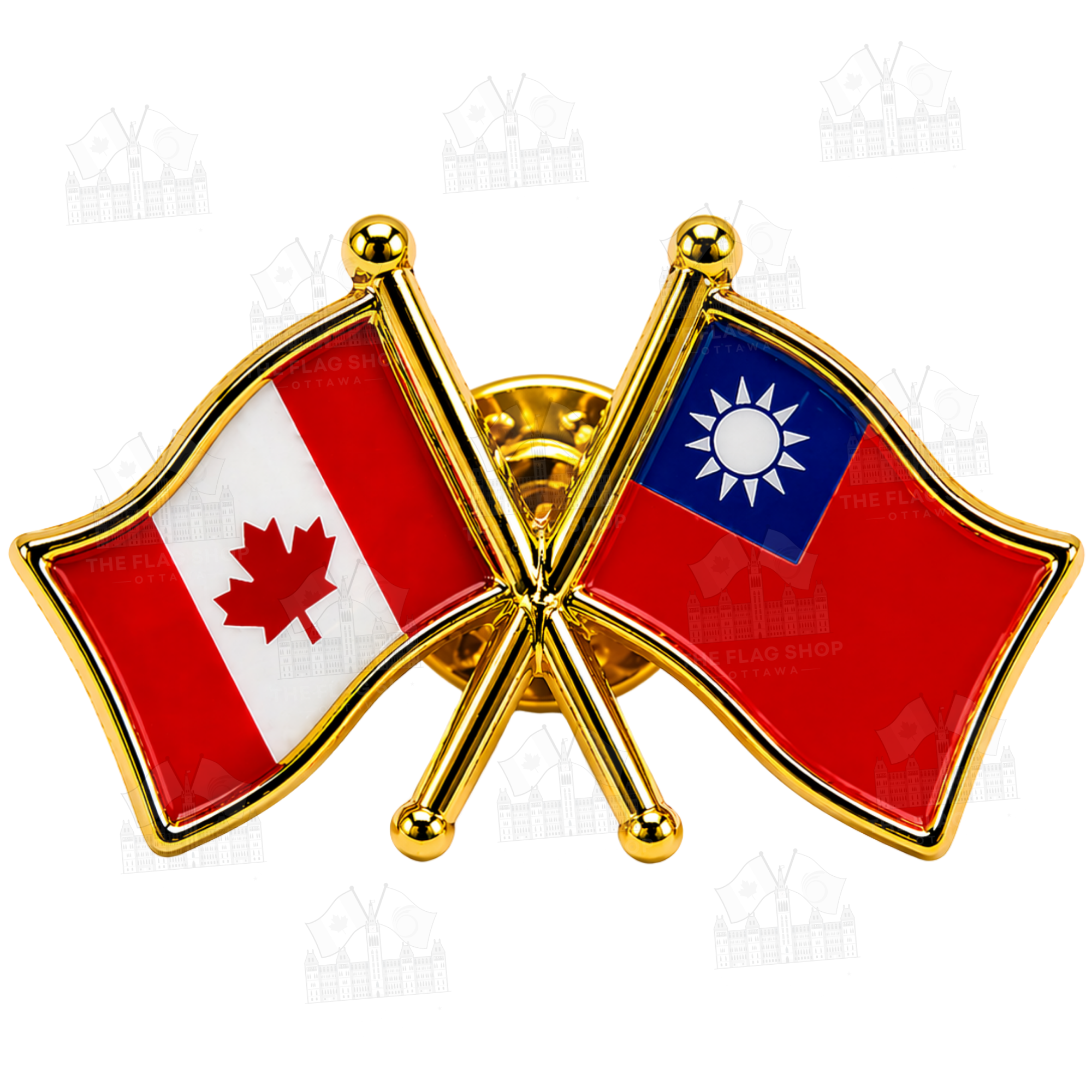 Canada x Taiwan Friendship Pin