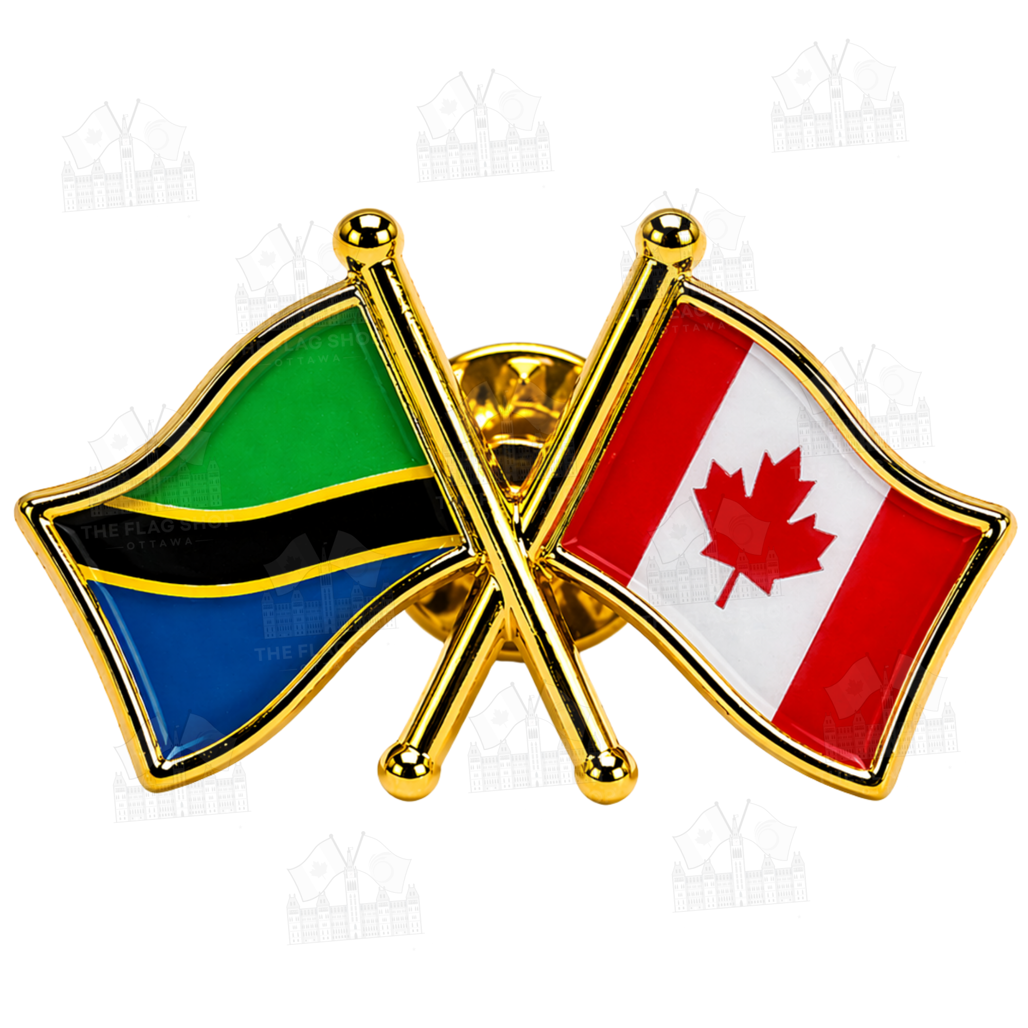 Canada x Tanzania Friendship Pin