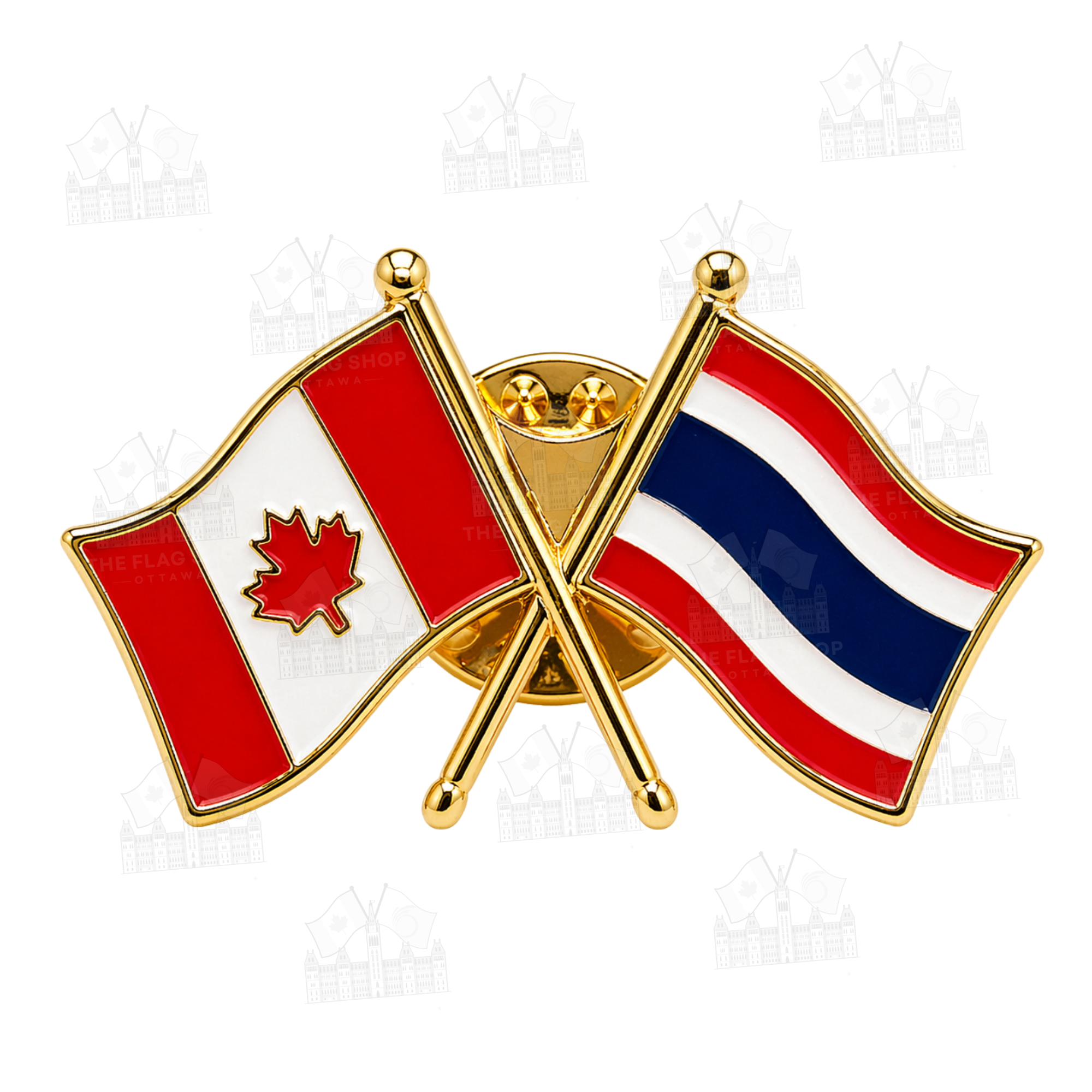 Canada x Thailand Friendship Pin