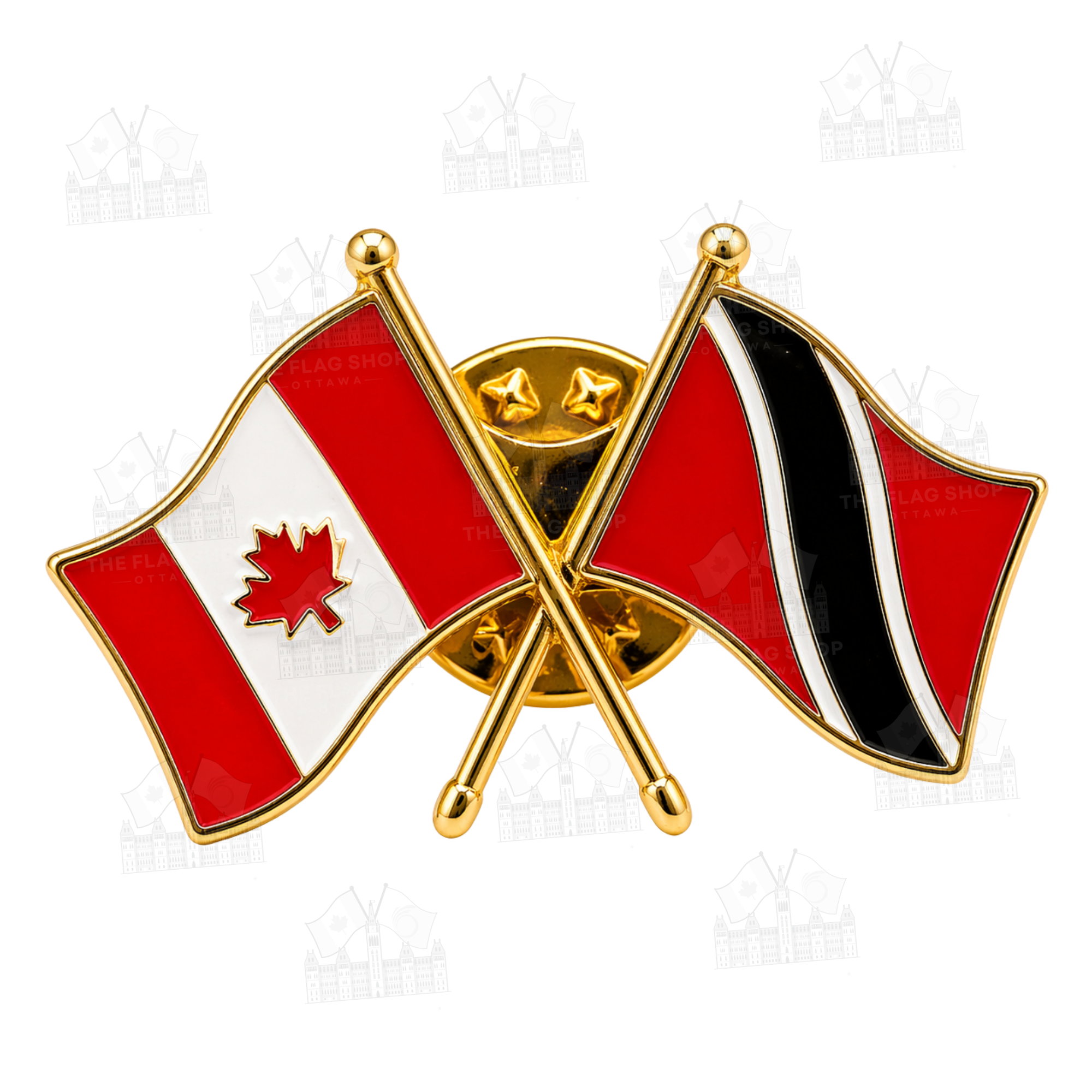 Canada x Trinidad Friendship Pin