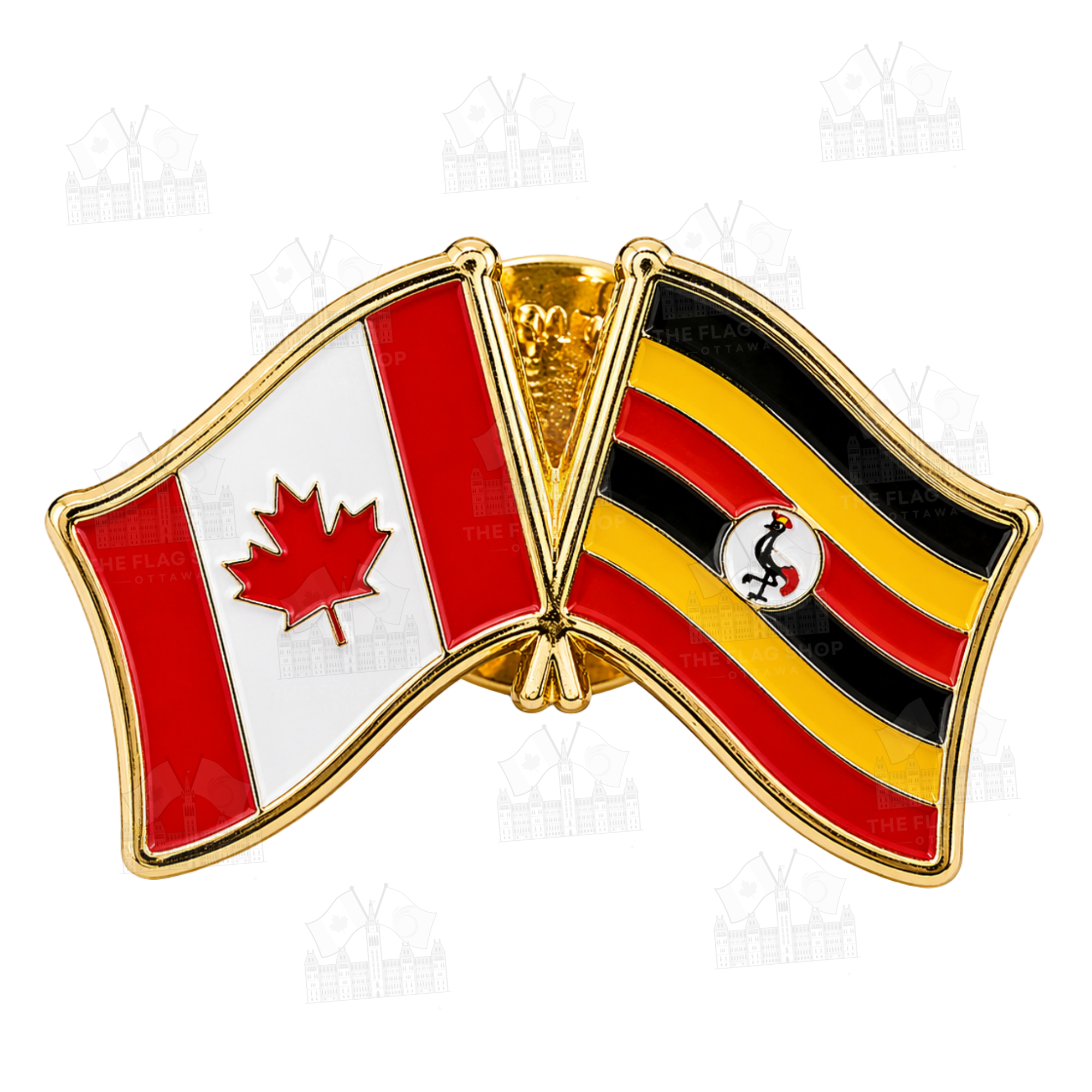 Canada x Uganda Friendship Pin