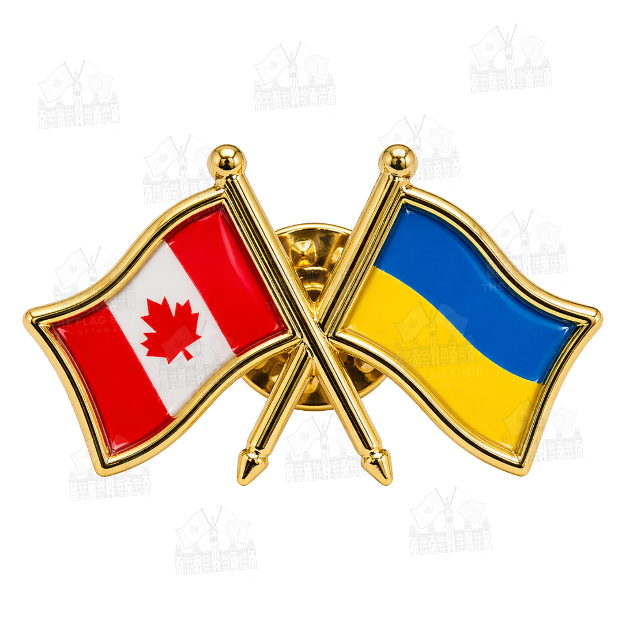 Canada x Ukraine Friendship Pin