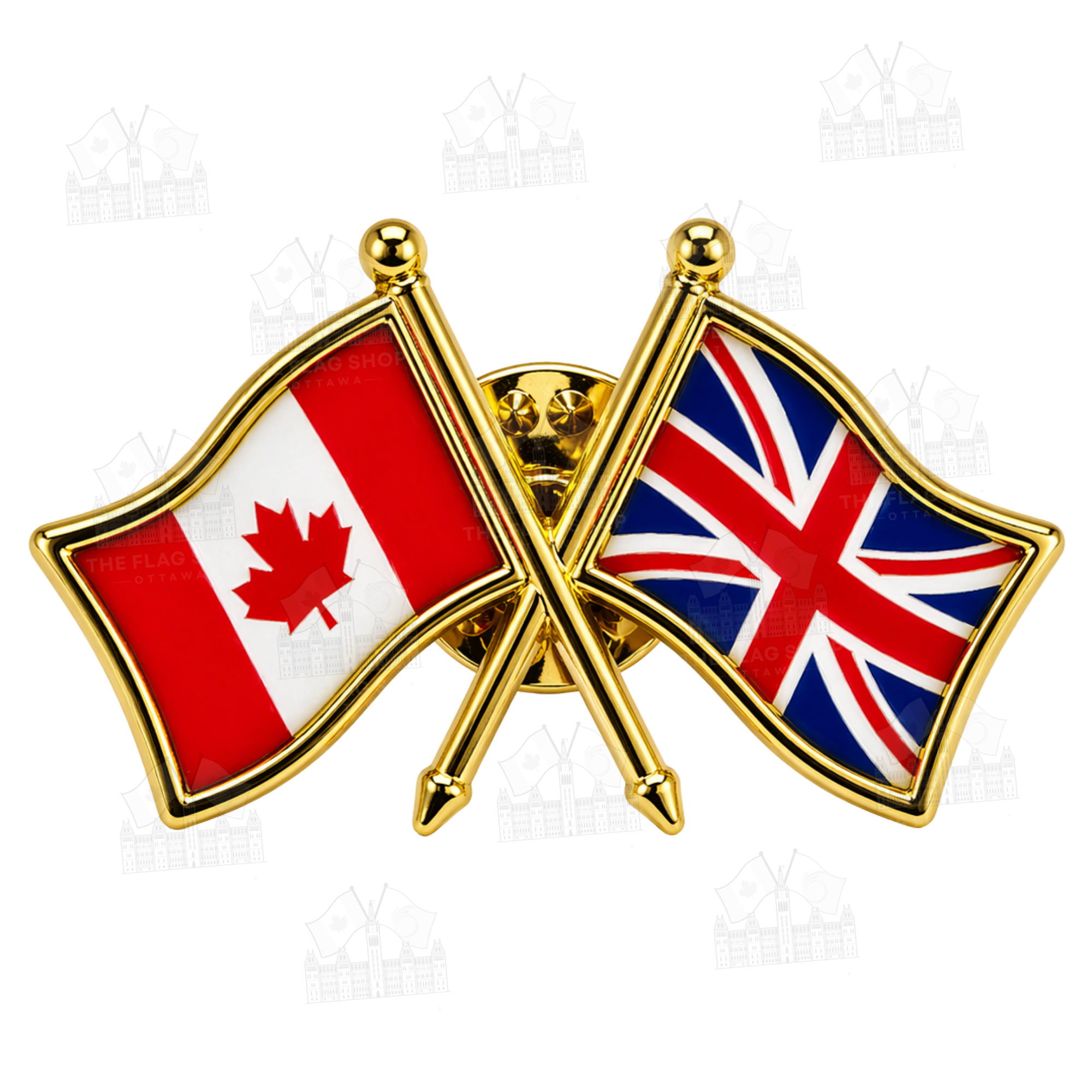 Canada x United Kingdom Friendship Pin