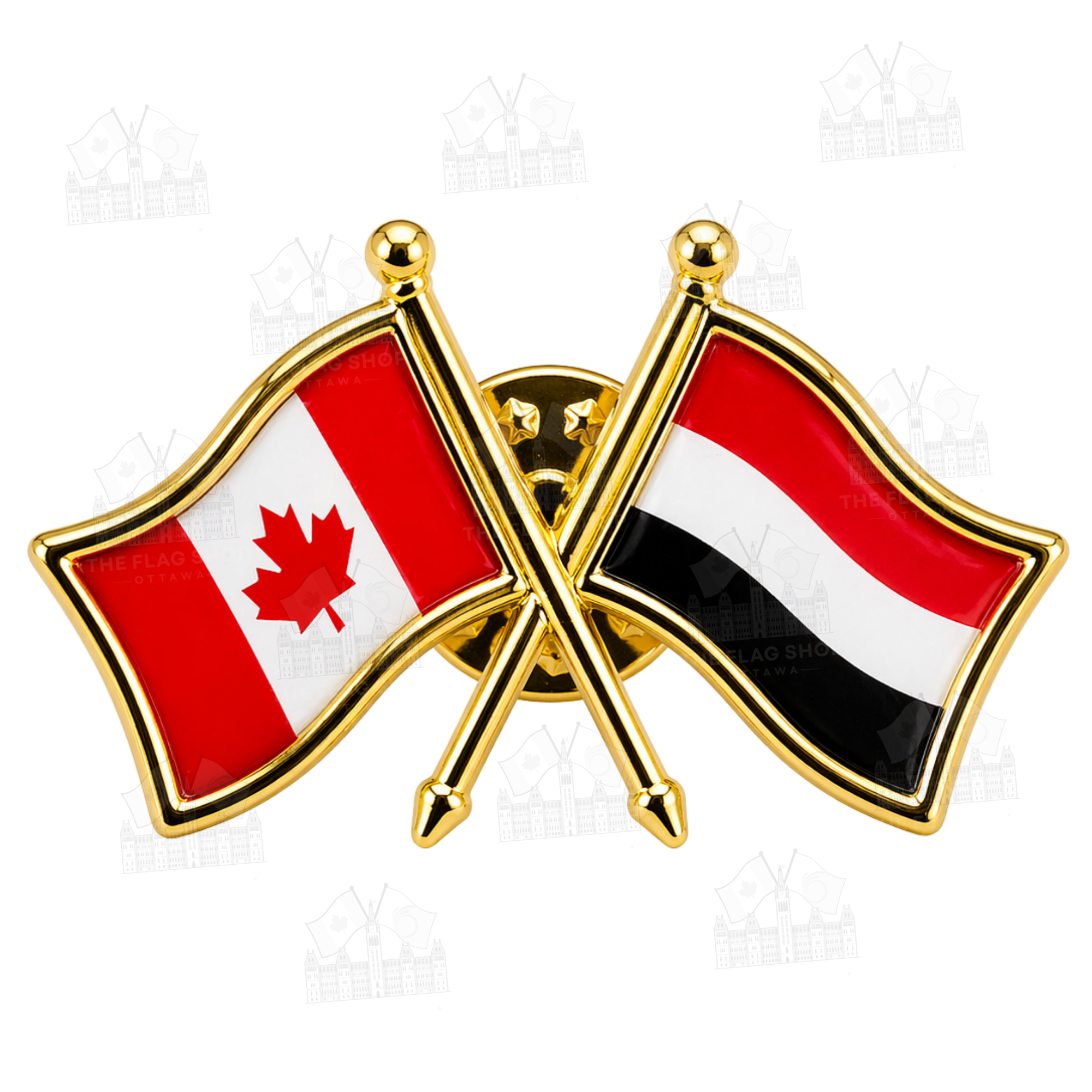 Canada x Yemen Friendship Pin