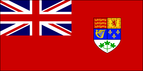 Canadian Red Ensign (WWII 1922-1957) 18X36 INCH 200D NYLON