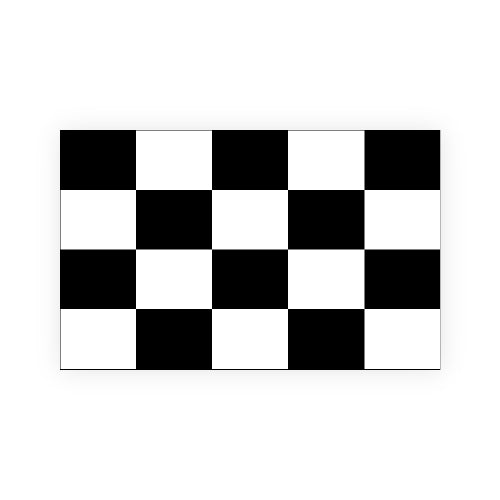 Checkered Flag 36x60 Inch Polyester Flag