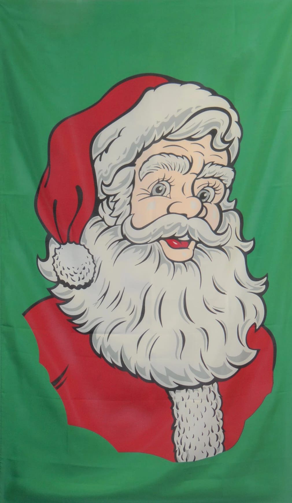 Santa Face 36x60 inch with grommet