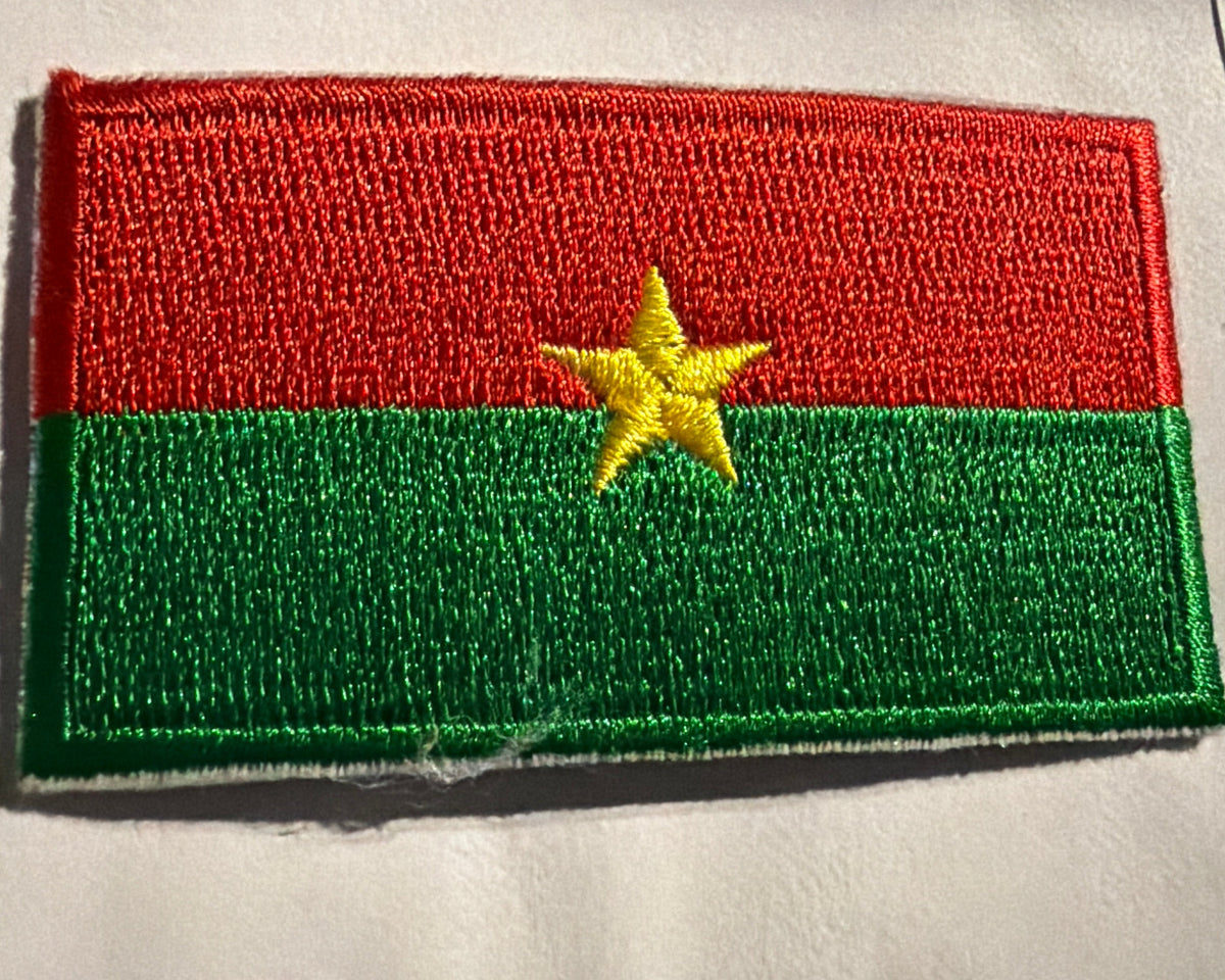 Burkina Faso Backpack Crest