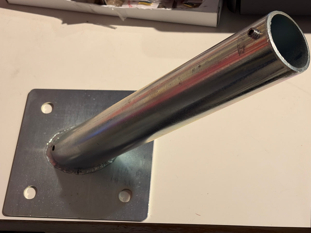 Flagpole Outrigger Bracket for 1.5 inch diameter pole.