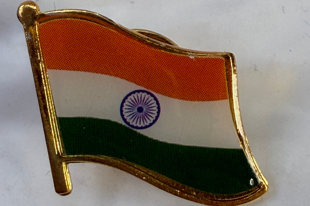 India Flag Pin
