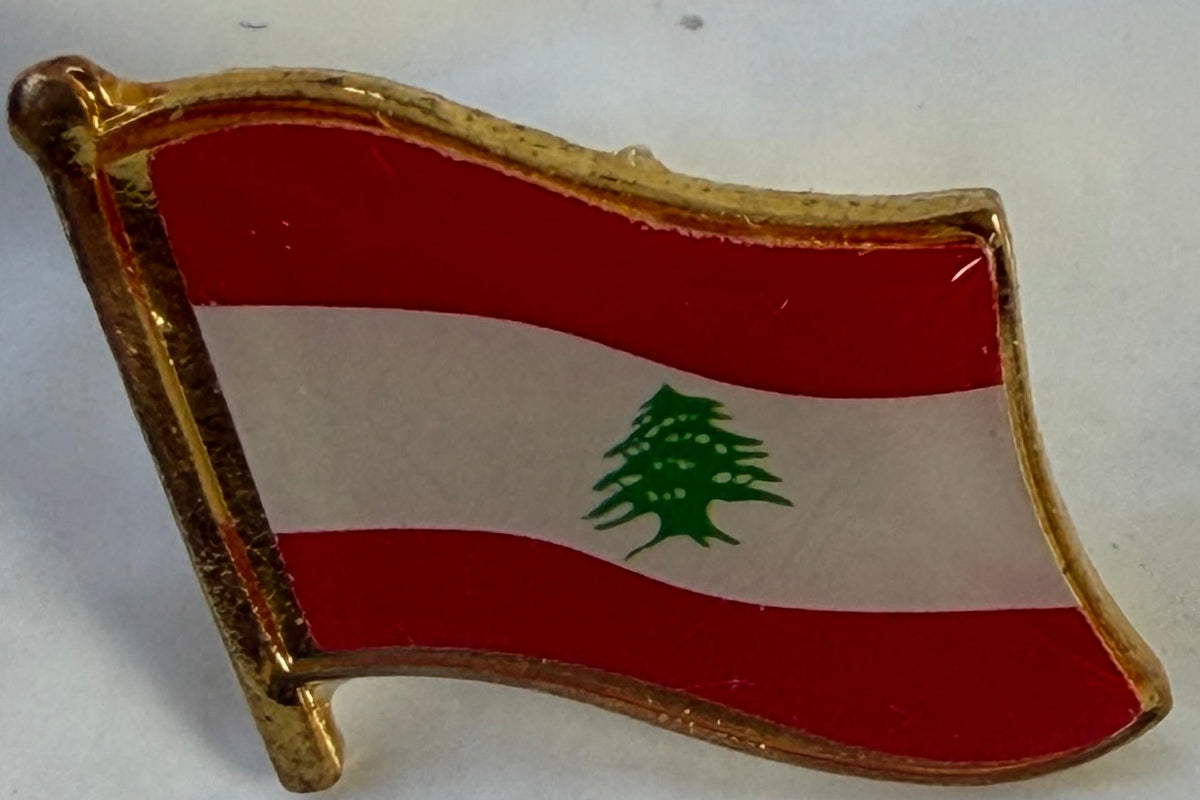 Lebanon Flag Pin