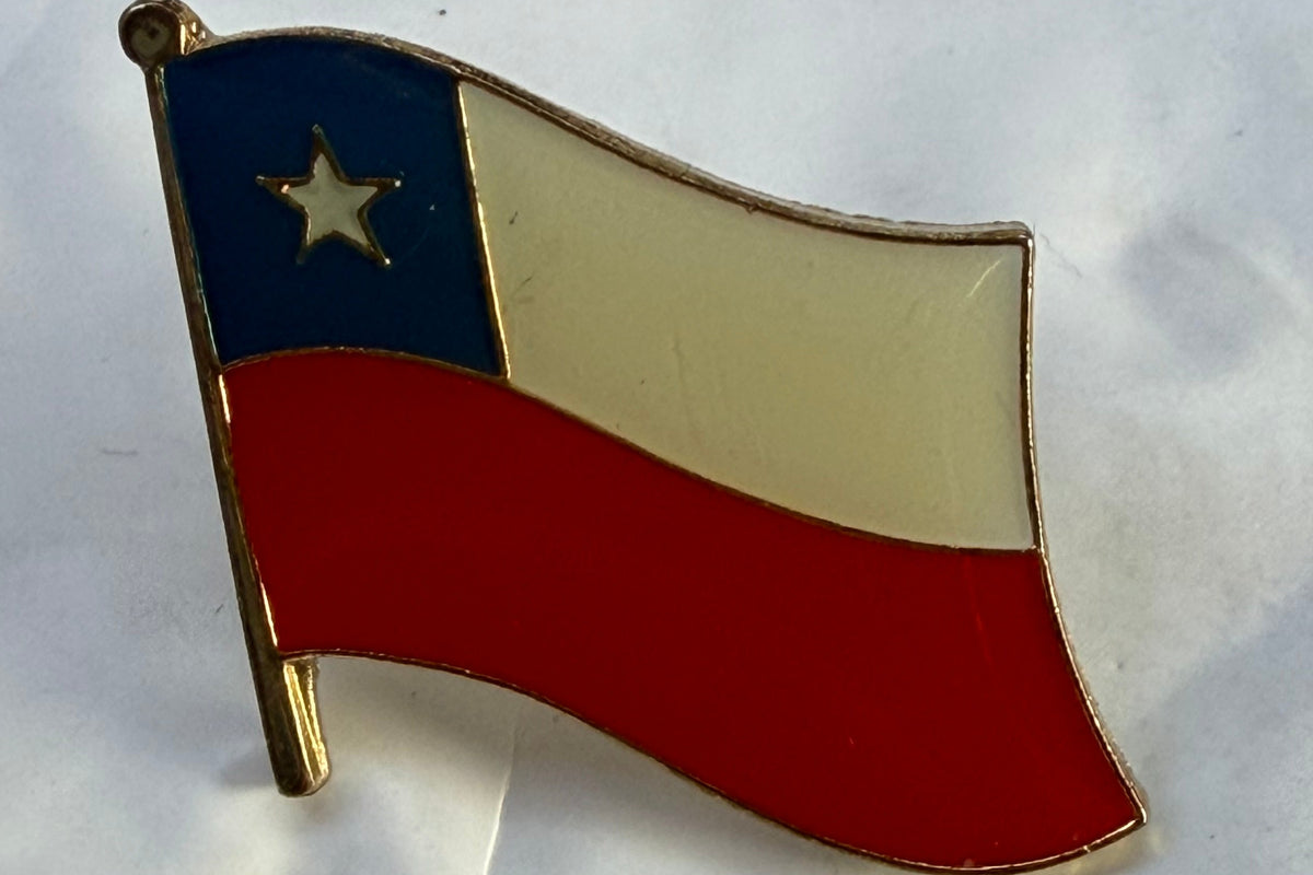 Chile Flag Pin