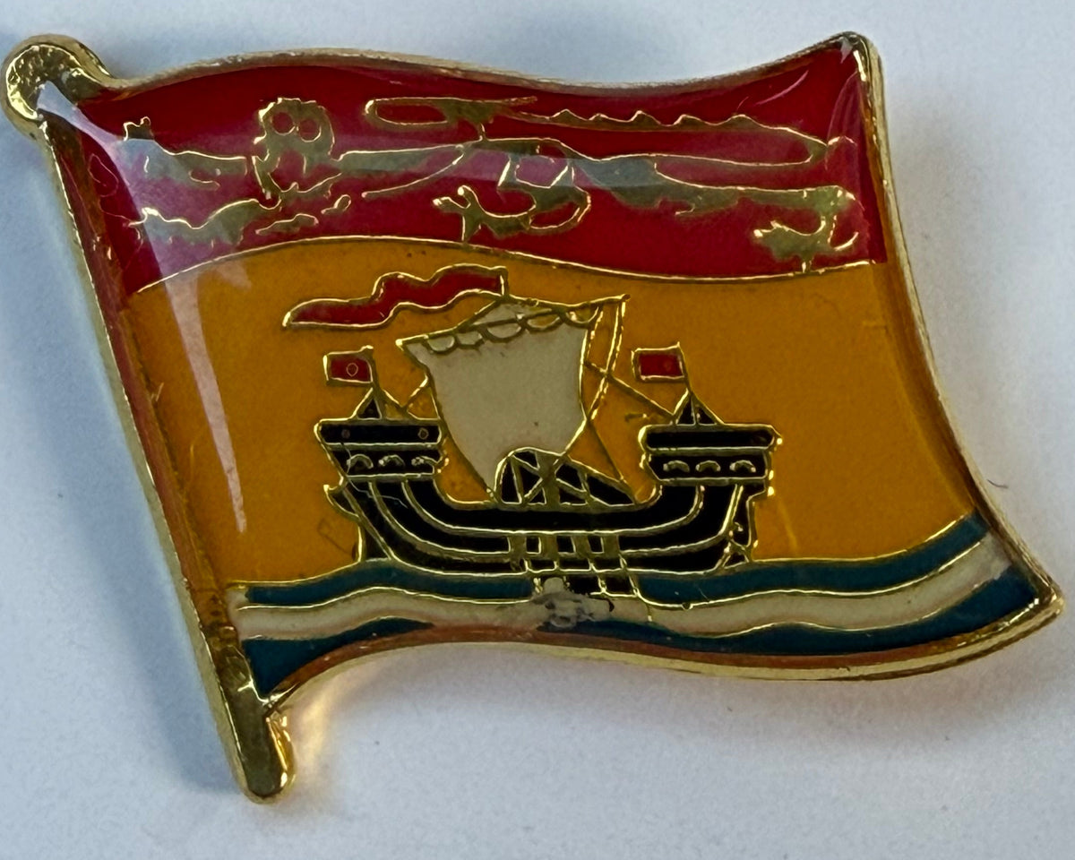 New Brunswick Flag Pin