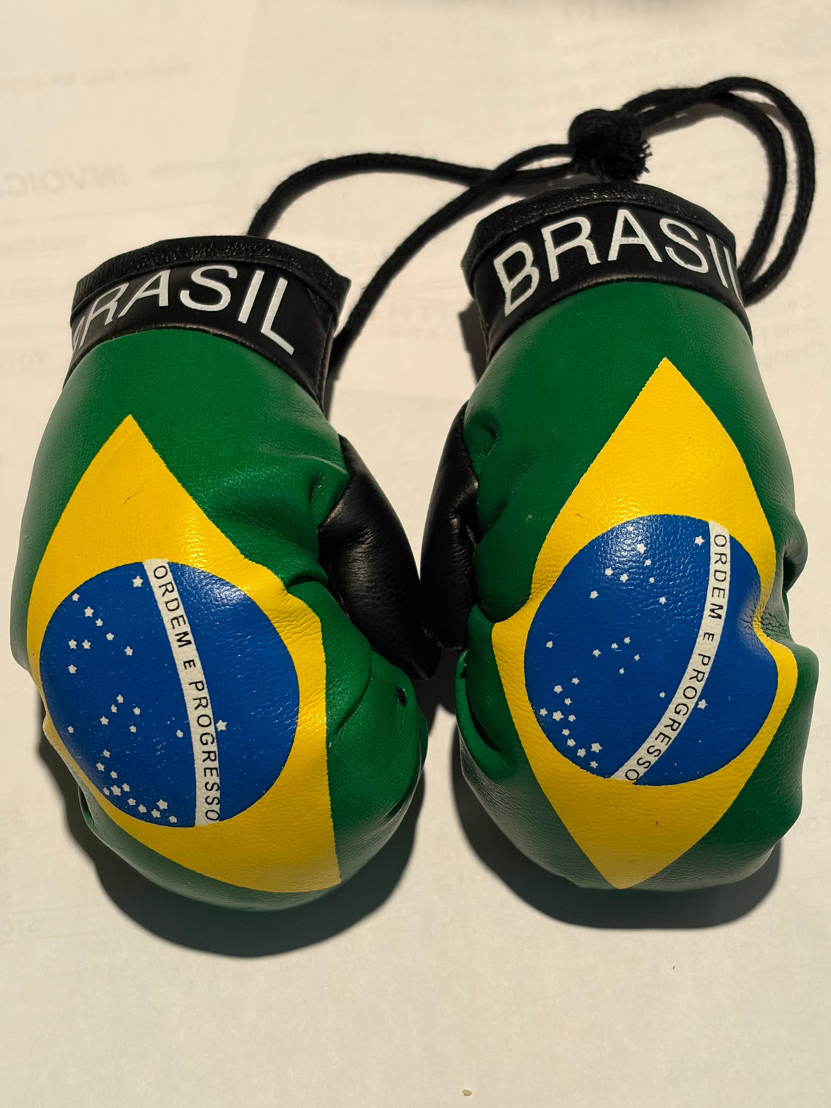 Brazil Car Mirror Boxing Gloves