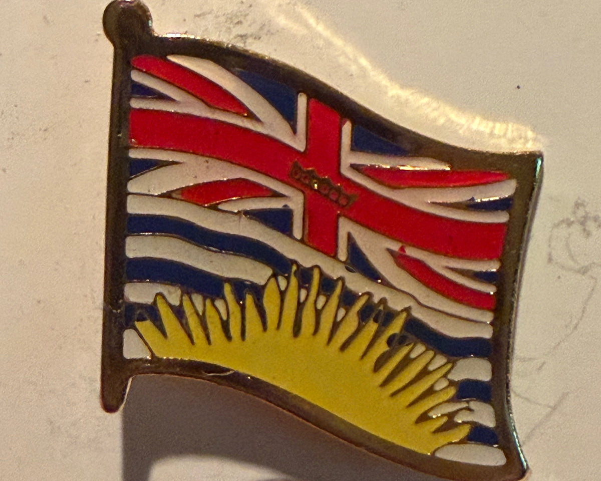 British Colombia Flag Pin