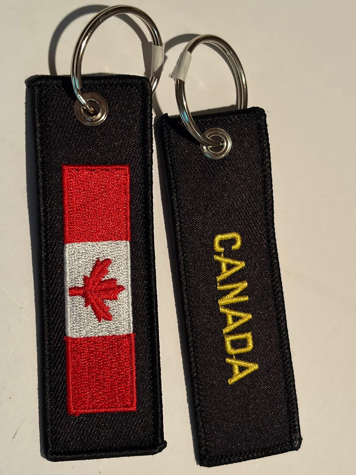 Canada Keychain Cloth Embroidered