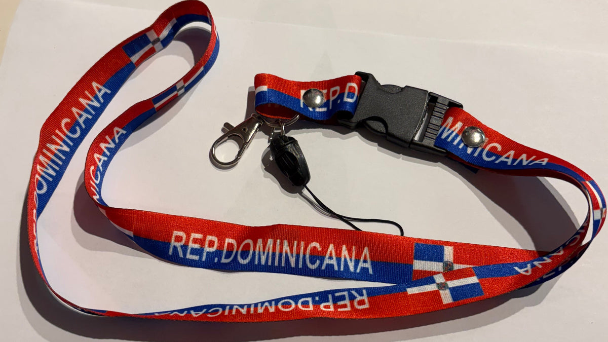 Dominican Republic Lanyard