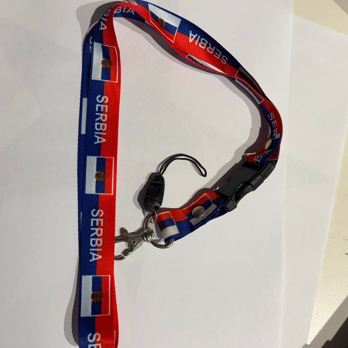 Serbia Lanyard
