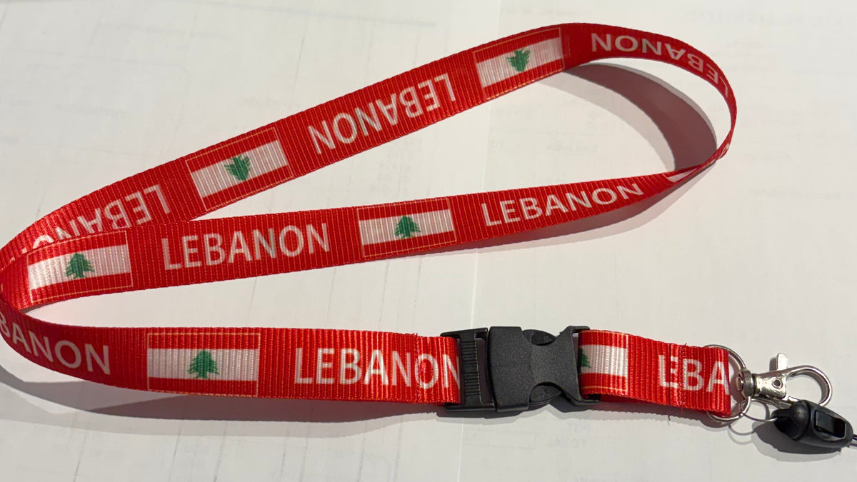 Lebanon Lanyard