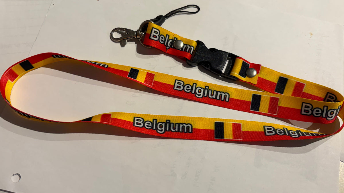 Belgium Lanyard