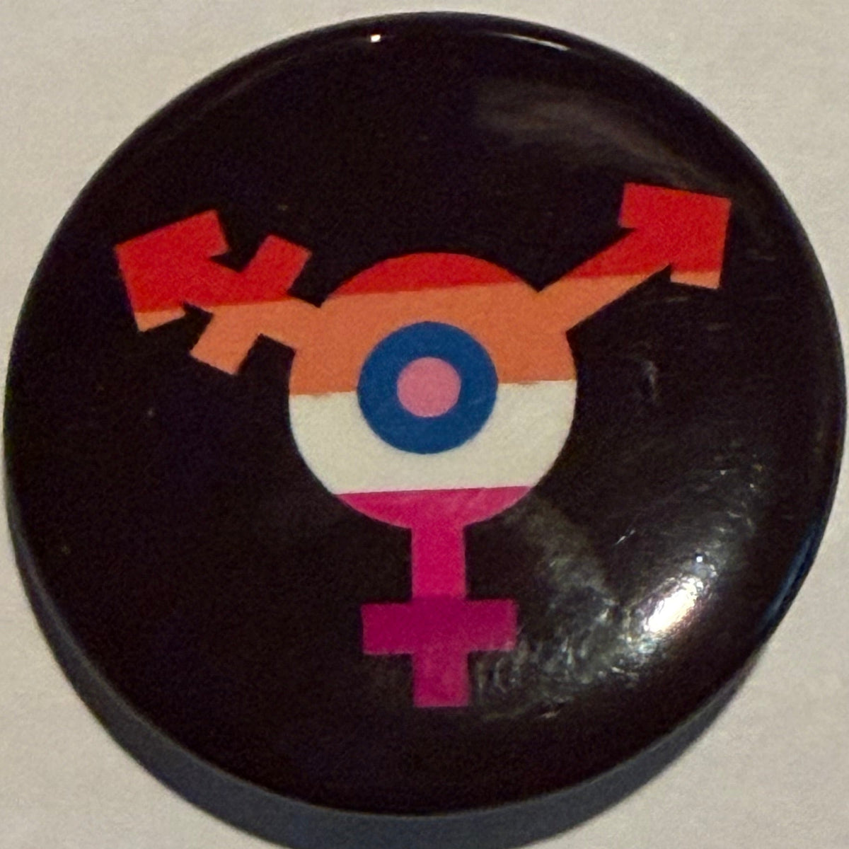 Trans Lesbian Button