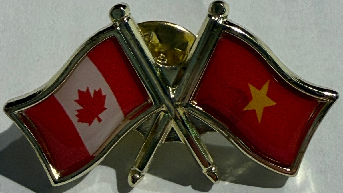 Canada x Vietnam Friendship Pin
