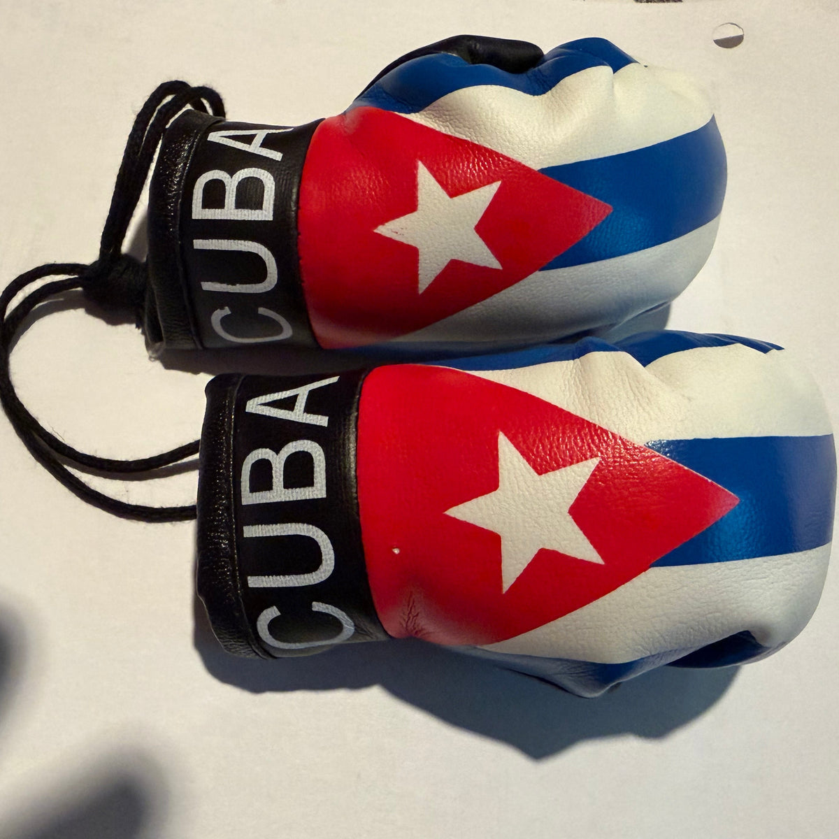 Cuba Car Mirror Boxing Gloves