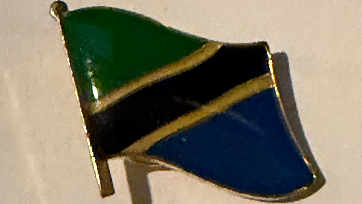 Tanzania Flag Pin