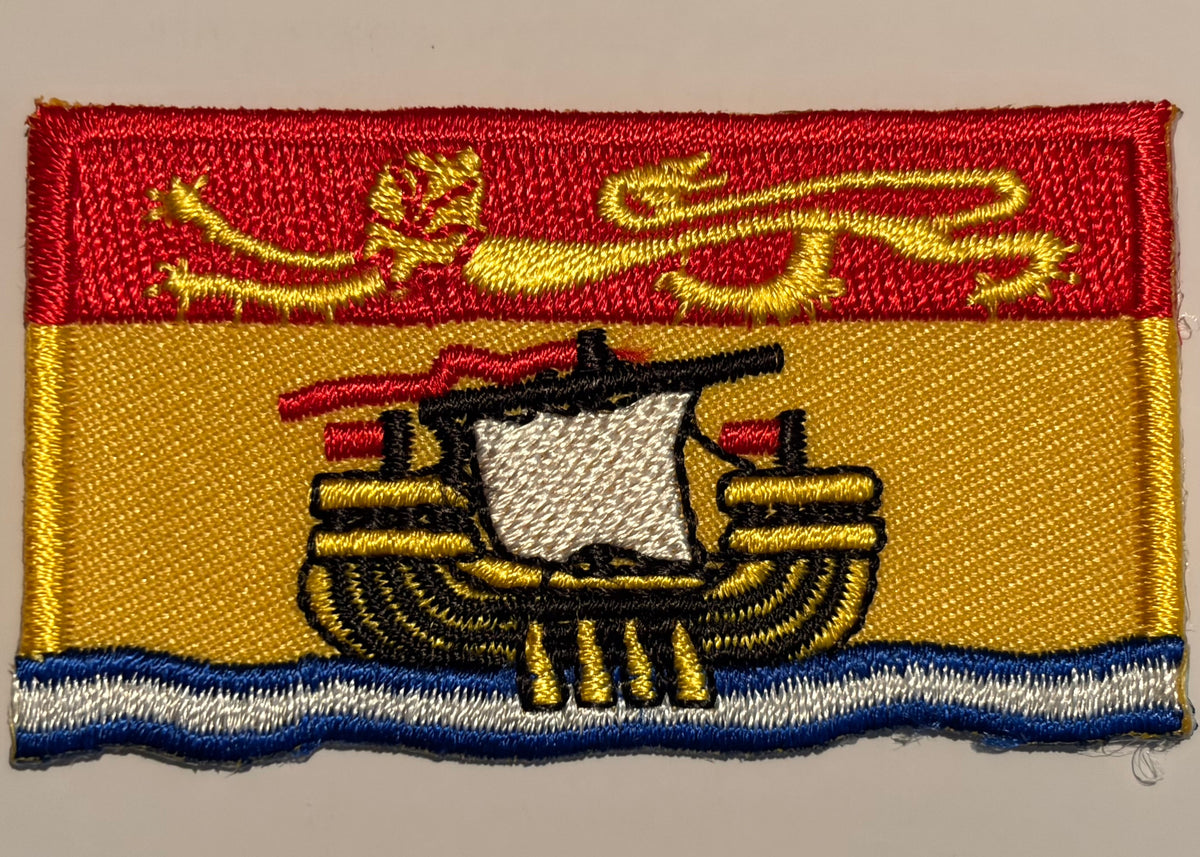 New Brunswick Crest 1.5x2.5 inch