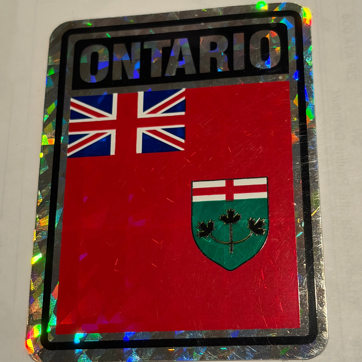 Ontario Reflective Decal