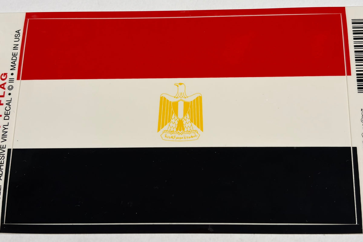 Egypt Decal/Bumper Sticker Vinyl 3.25x5"