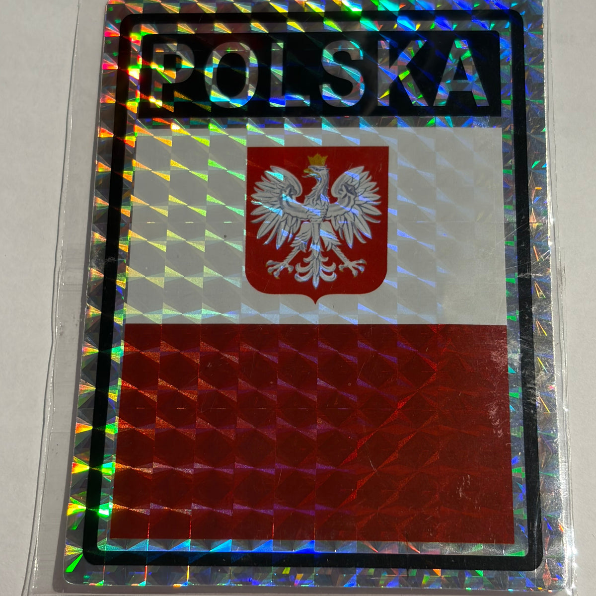 Poland Reflective Decal