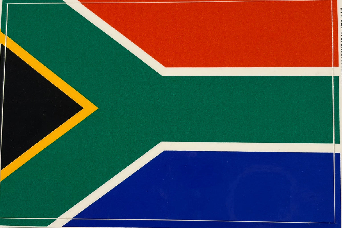 South Africa Vinyl Decal/Bumper Sticker 3.25x5"