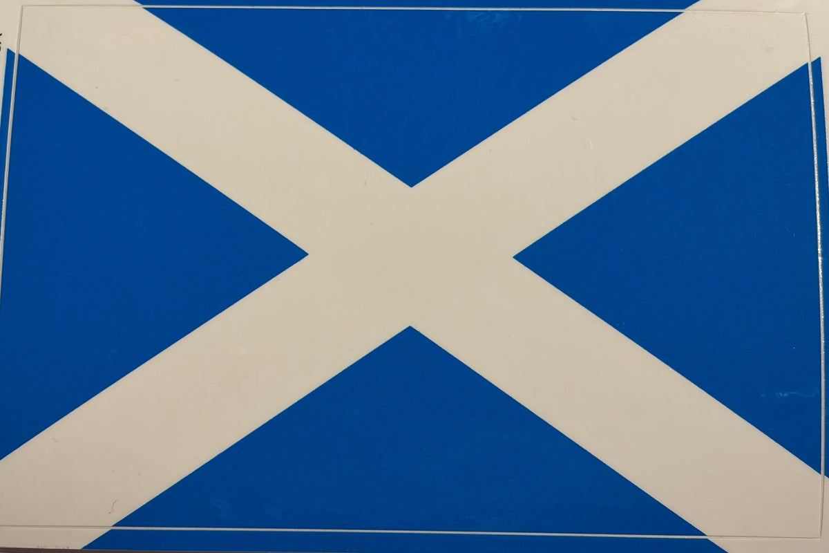 Scotland Vinyl Decal/Bumper Sticker 3.25x5"