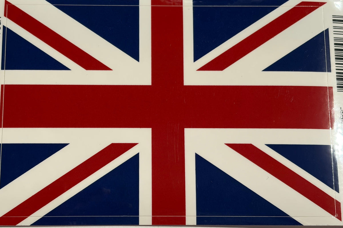 United Kingdom Vinyl Decal/Bumper Sticker 3.25x5"