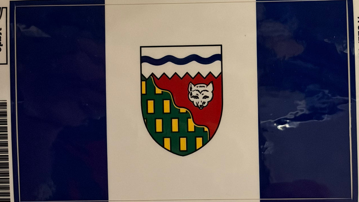 Northwest Territory Decal/Bumper Sticker 2 3/8x4"