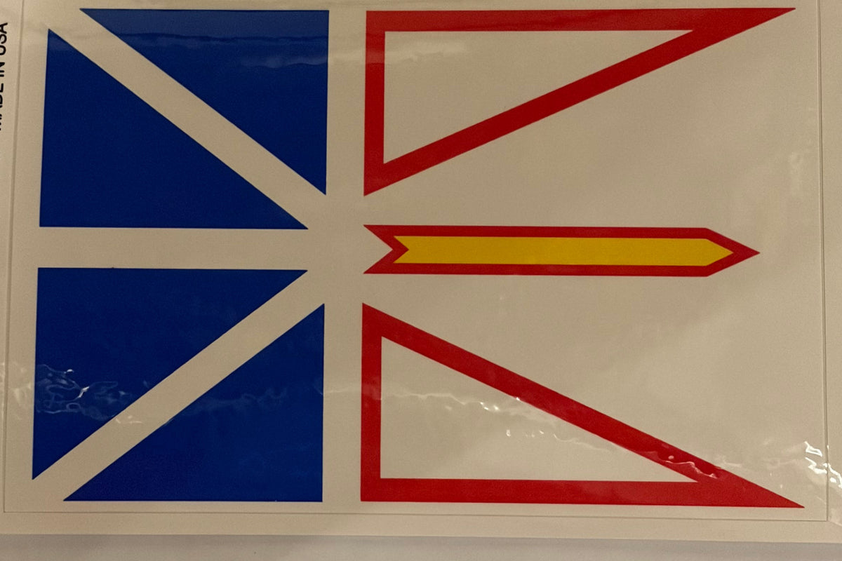 Newfoundland Vinyl Decal/Bumper Sticker 3.25x5"