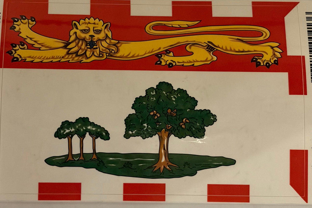 Prince Edward Island (PEI) Vinyl Decal/Bumper Sticker 3.25x5"