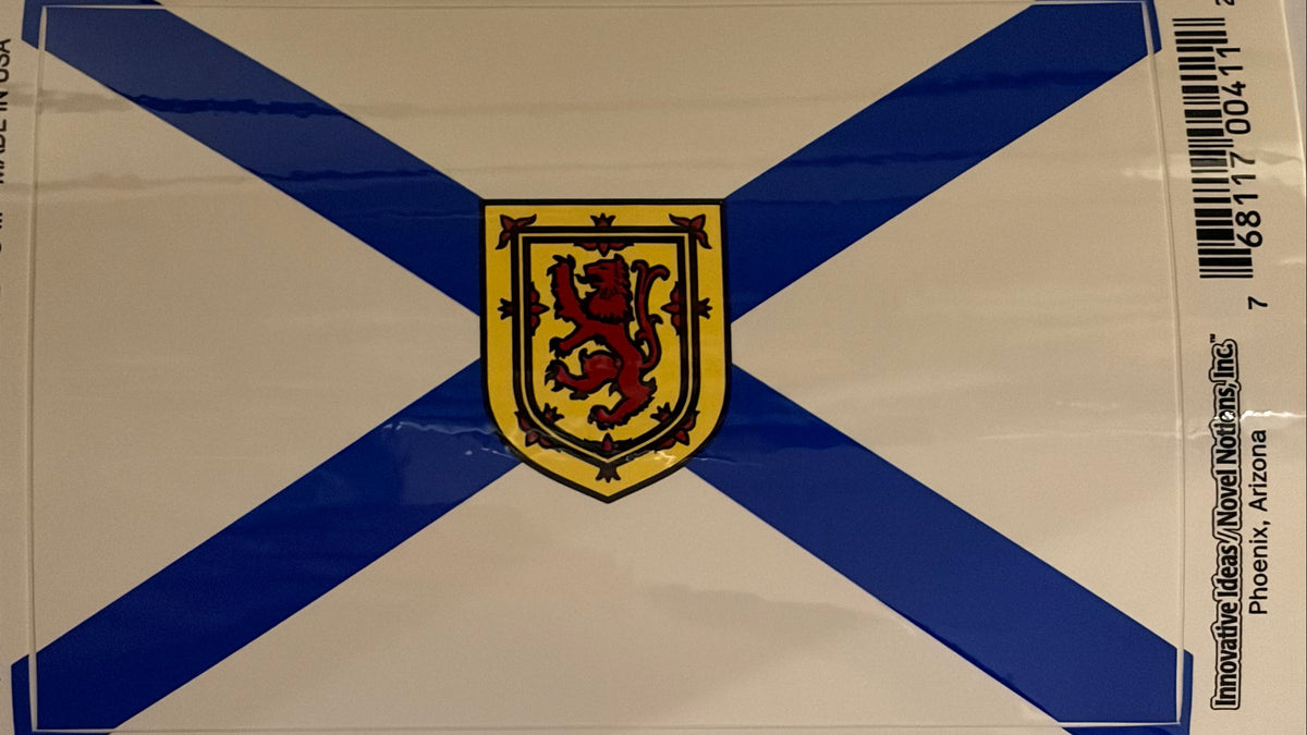 Nova Scotia Vinyl Decal/Bumper Sticker 3.25x5"