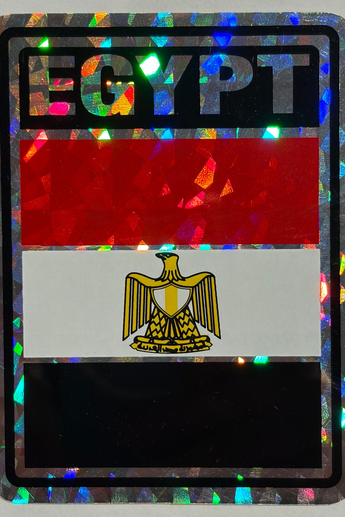 Egypt  Reflective Decal/Bumper Sticker