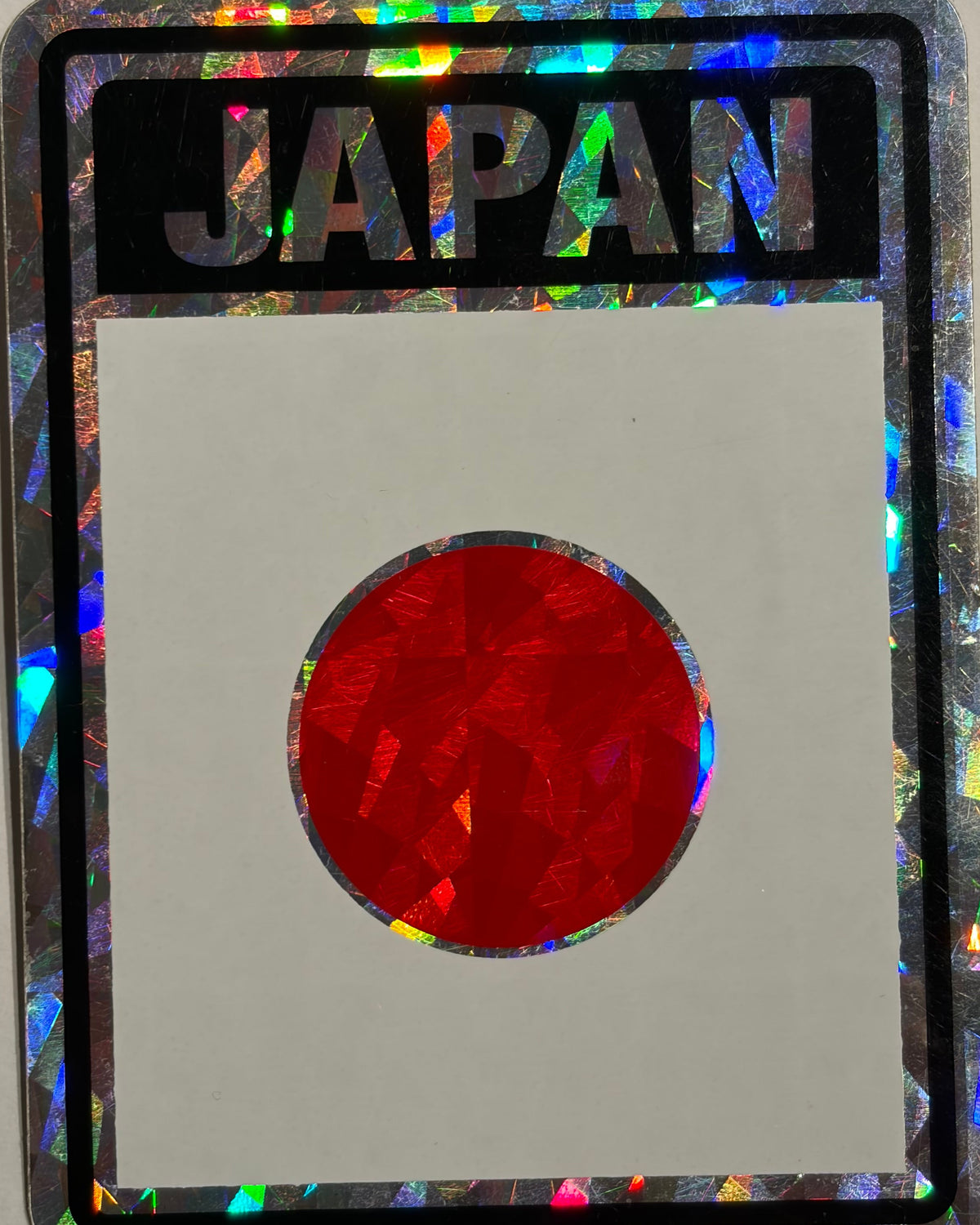 Japan  Reflective Decal/Bumper Sticker