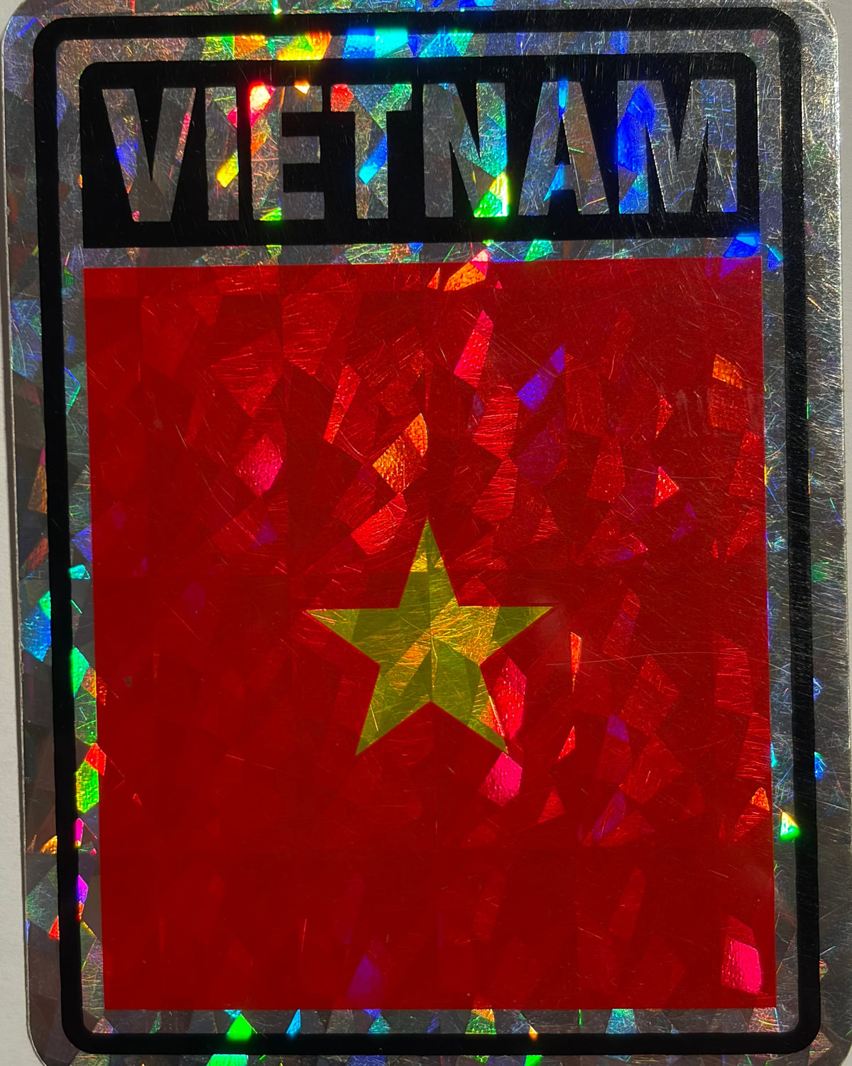 Vietnam  Reflective Decal/Bumper Sticker