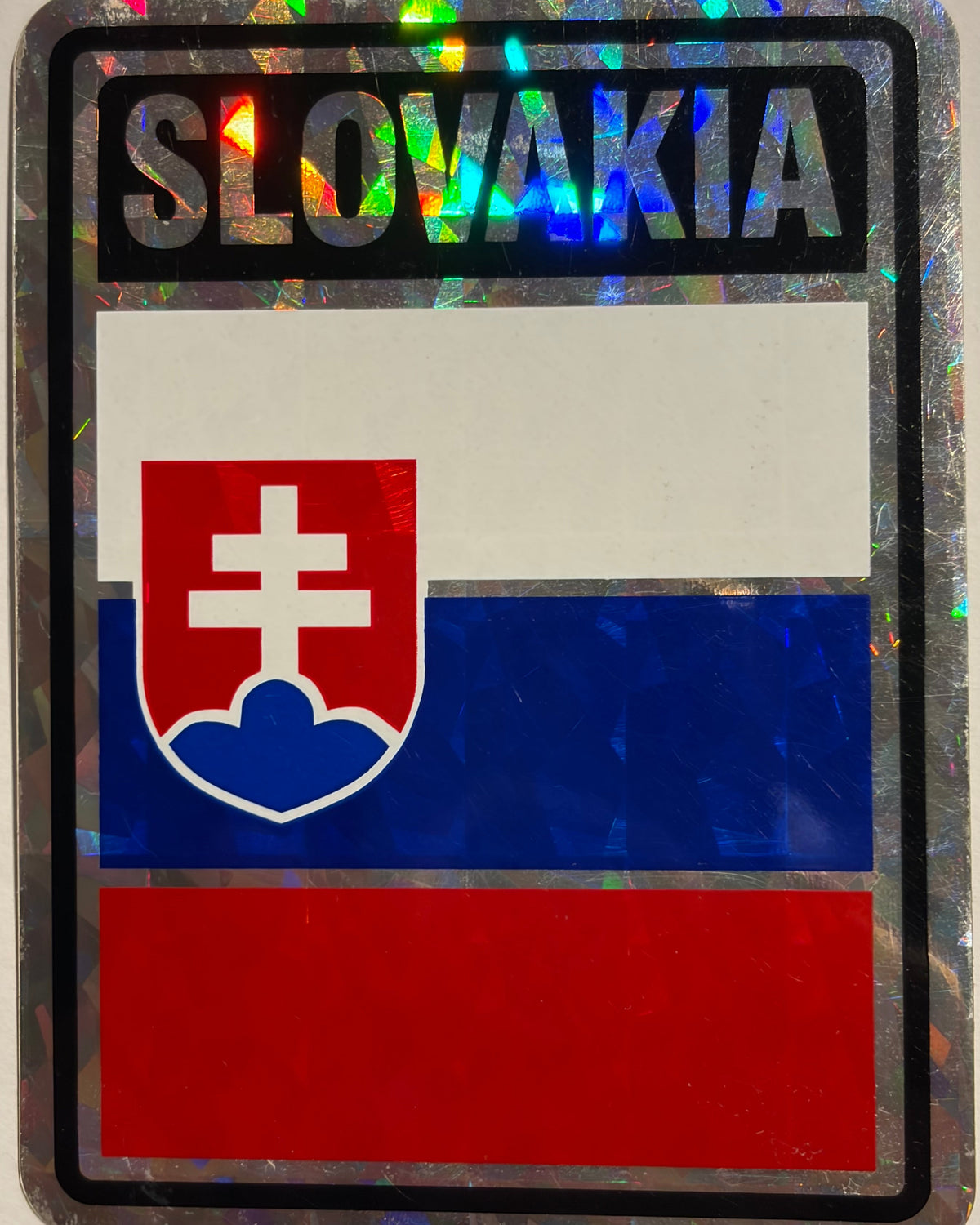 Slovakia  Reflective Decal/Bumper Sticker