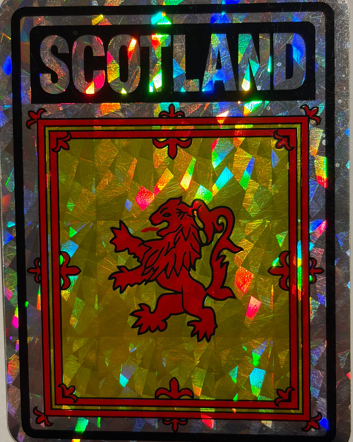 Scotland  Reflective Decal/Bumper Sticker